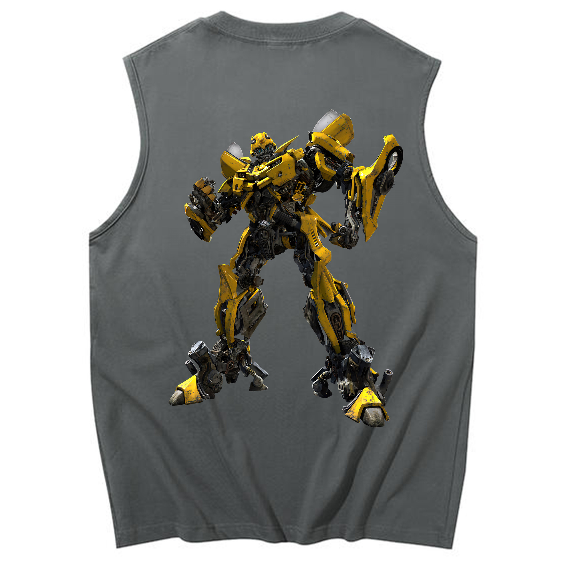 （画像用） Transformers トランスフォーマー コットン100％タンクトップ（背面プリント）